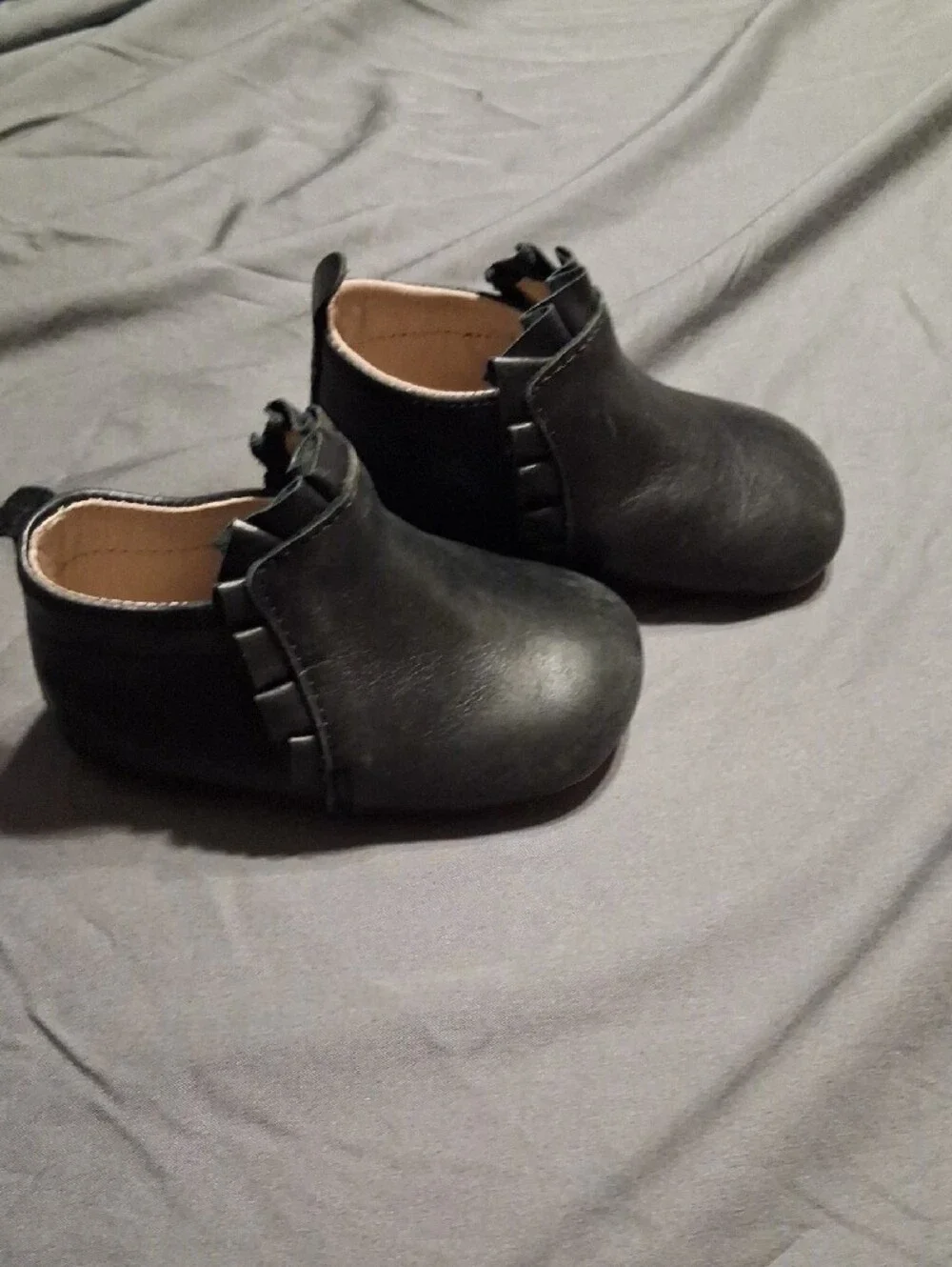 Size 5 Baby/toddler Low Top Boots Little Love Bug